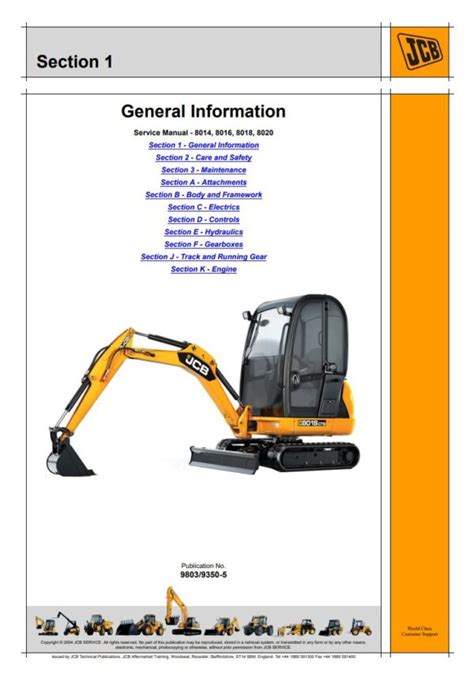 jcb 8018 mini excavator manual|jcb mini service manual.